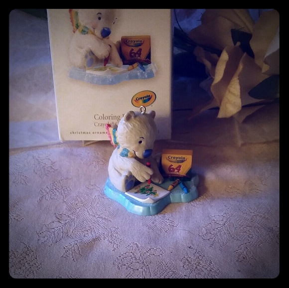 Hallmark Crayola Crayons Coloring Fun Ornament - Picture 1 of 8